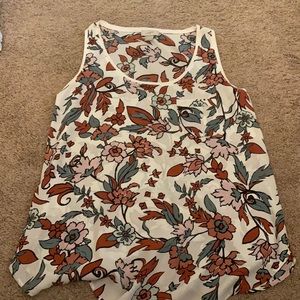 Loft patterned tank top